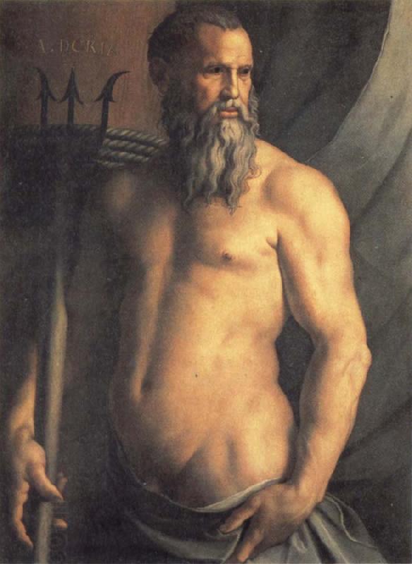 Agnolo Bronzino Portrait des Andrea Doria als Neptun China oil painting art